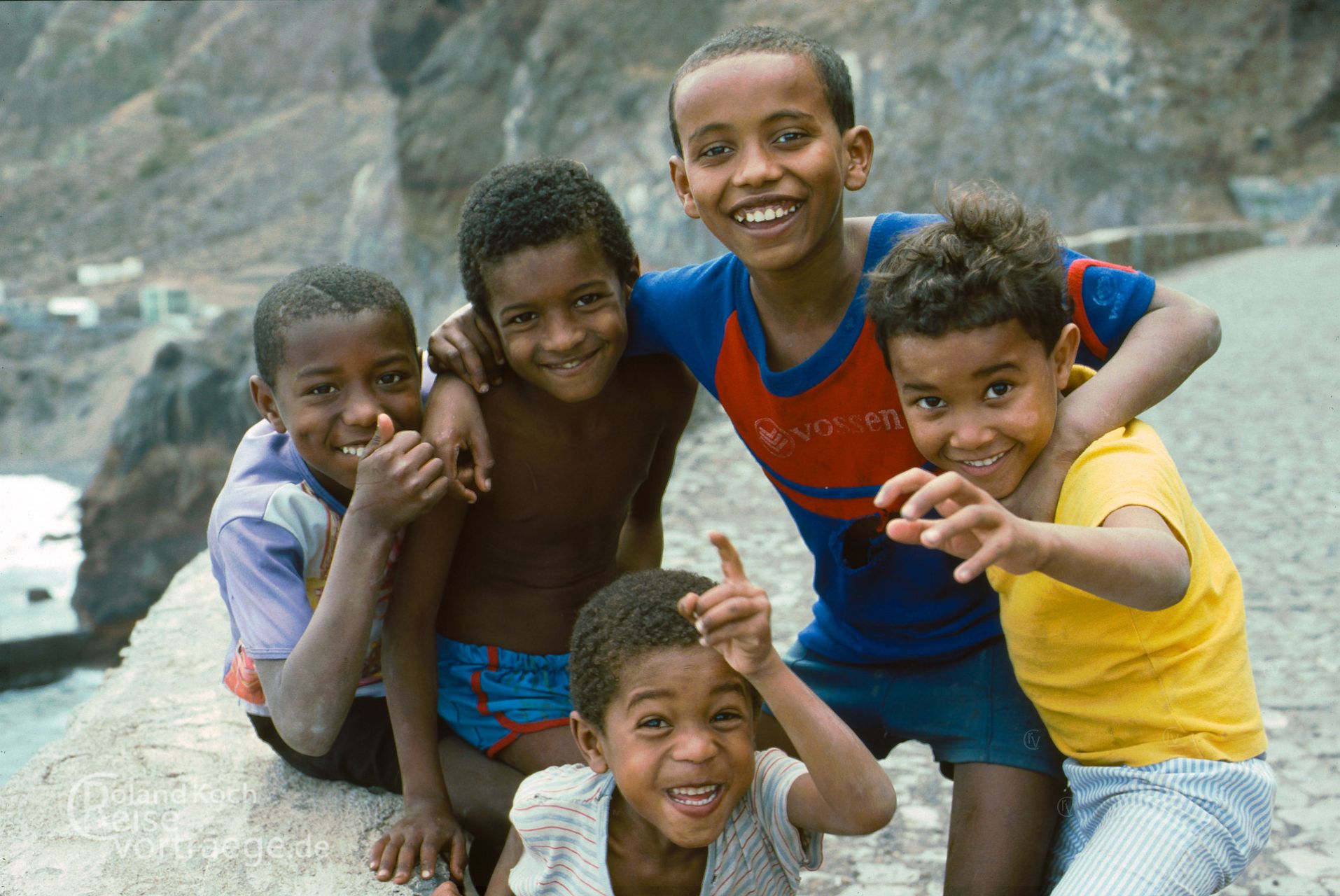 Kapverden - Santo Antao - spielende Kinder